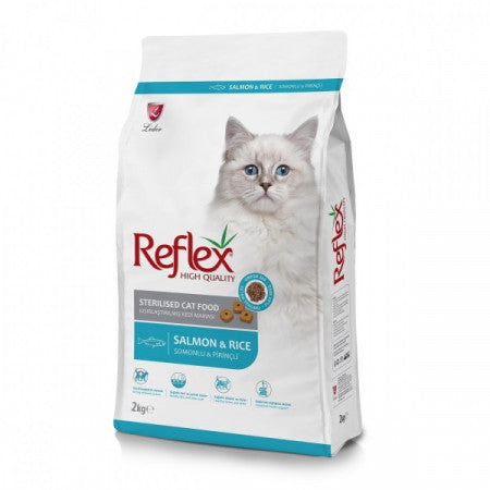 Reflex Sterilised Cat Food Salmon & Rice.2kg x12