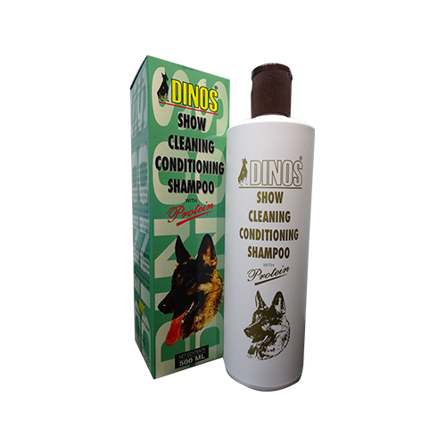 Dinos conditioning shampoo with protein. 500ml