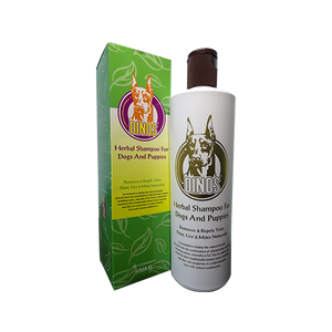 Dinos Herbal shampoo for dogs and puppies. 500ml