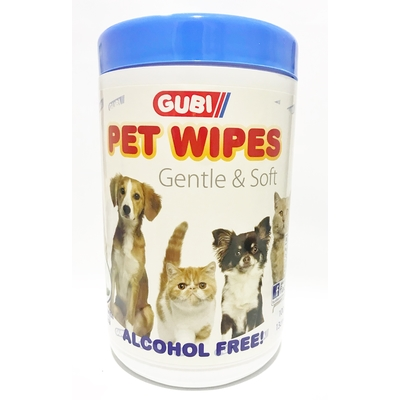 FIDO GUBI Pet Wipe – 100’s GENTLE & SOFT
