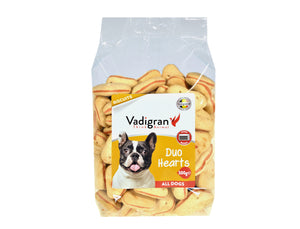 SNACK DOG BISCUITS DUO HEARTS 500G (13382) 500GRX6