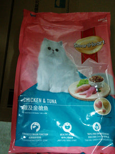 Smart Heart Adult Cat Dry food Chicken & Tuna 1.2kg ×6