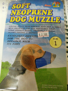 Parcell. Dog Muzzle..Size 1