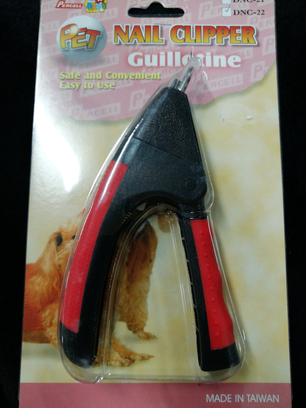 PERCELL.  Guillotine Dog Nail Clipper