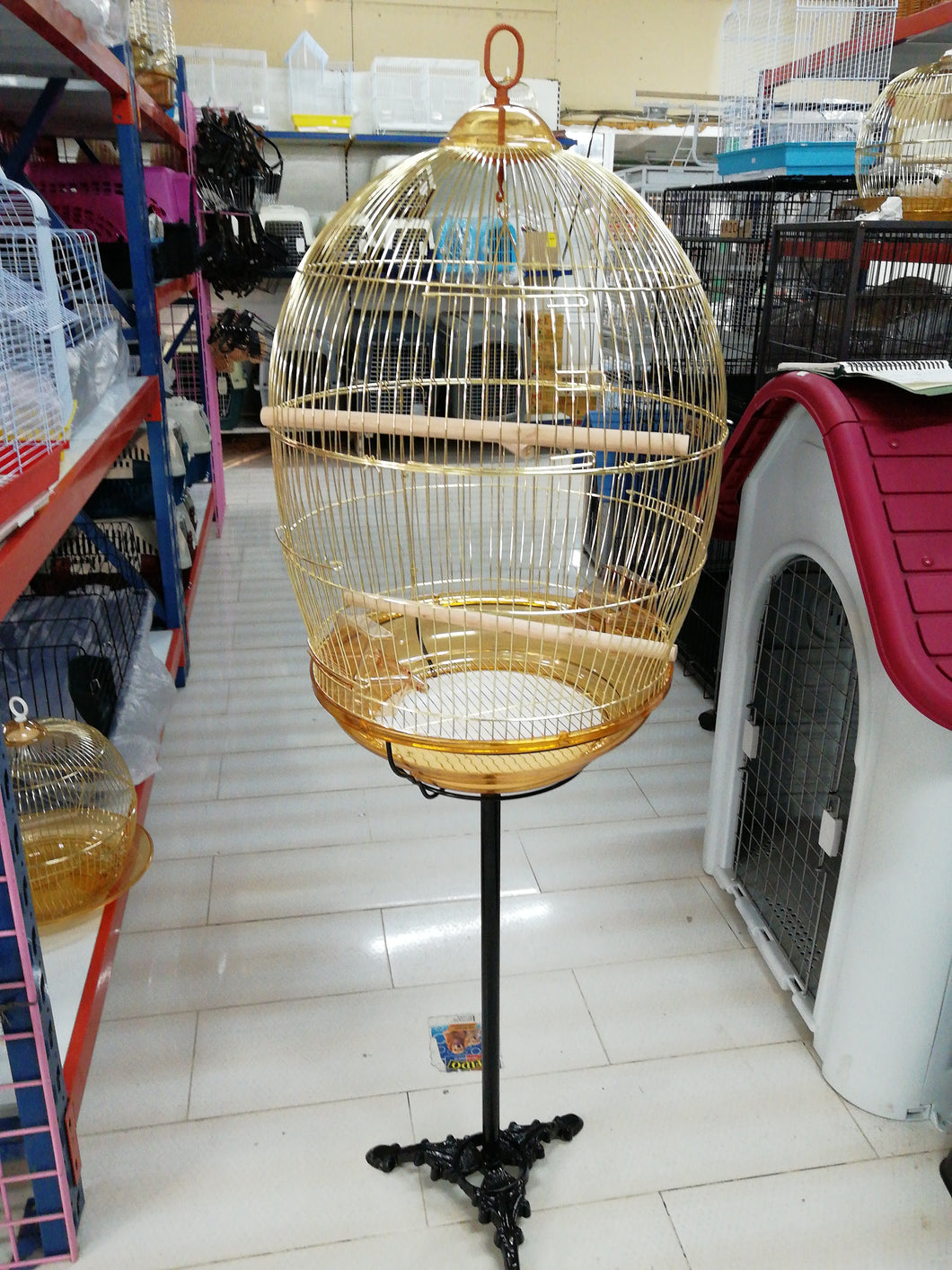 OPT 39132G Bird Cage With Stand