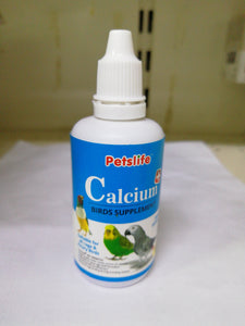 Petslife .Birds Supplement Calcium .50ml