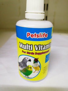 Petslife .Birds Multi vitamin .50ml