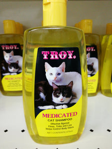 Troy Medicated Cat Shampoo.475ml