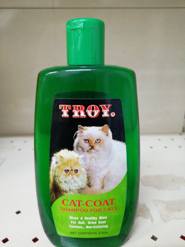 Troy Cat -Coat Shampoo .475ml