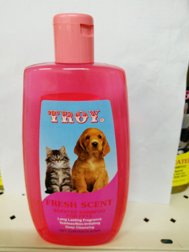 Troy Dog &Cat Fresh Scent Shampoo.475ml