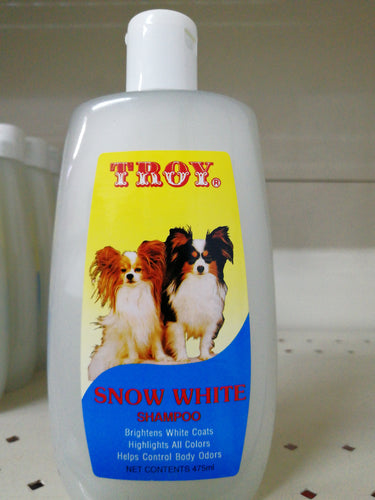 Troy  Dog Snow White Shampoo.475ml