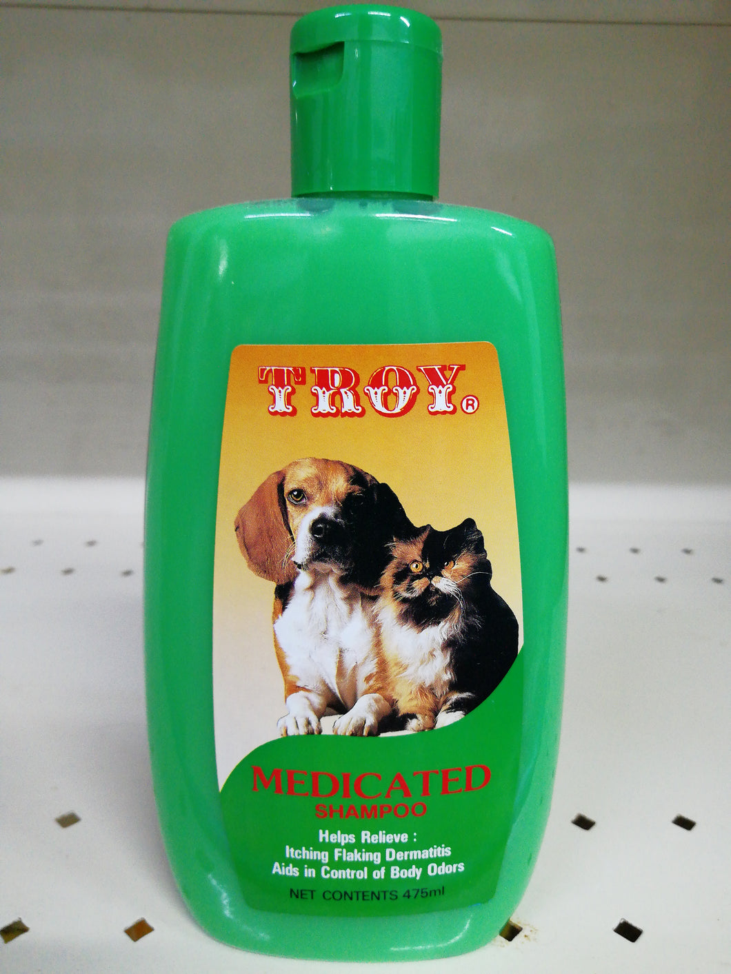 Troy Dog &Cat Medicated Shampoo.475ml