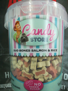 Candy Duo Bones Salmon&Rice 500g
