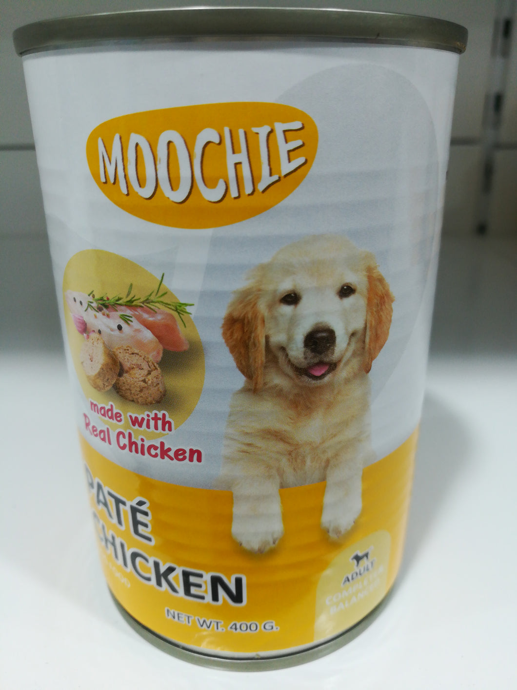 Moochie Dog Food Pate Chicken 400g