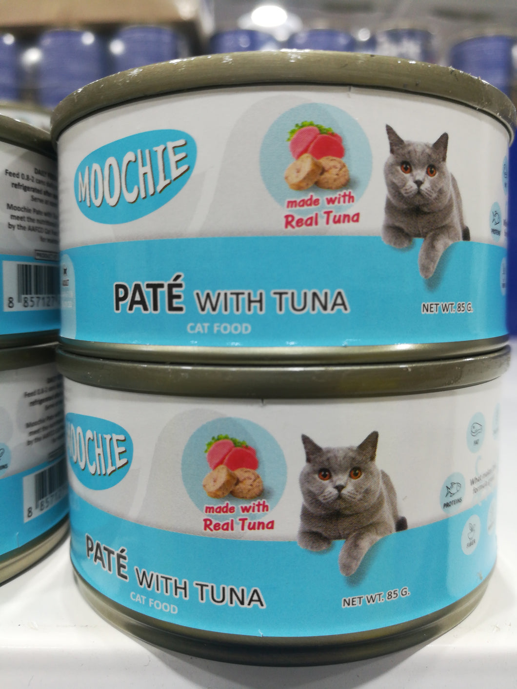 Moochie Cat Food Pate With Tuna 85gX24pcs
