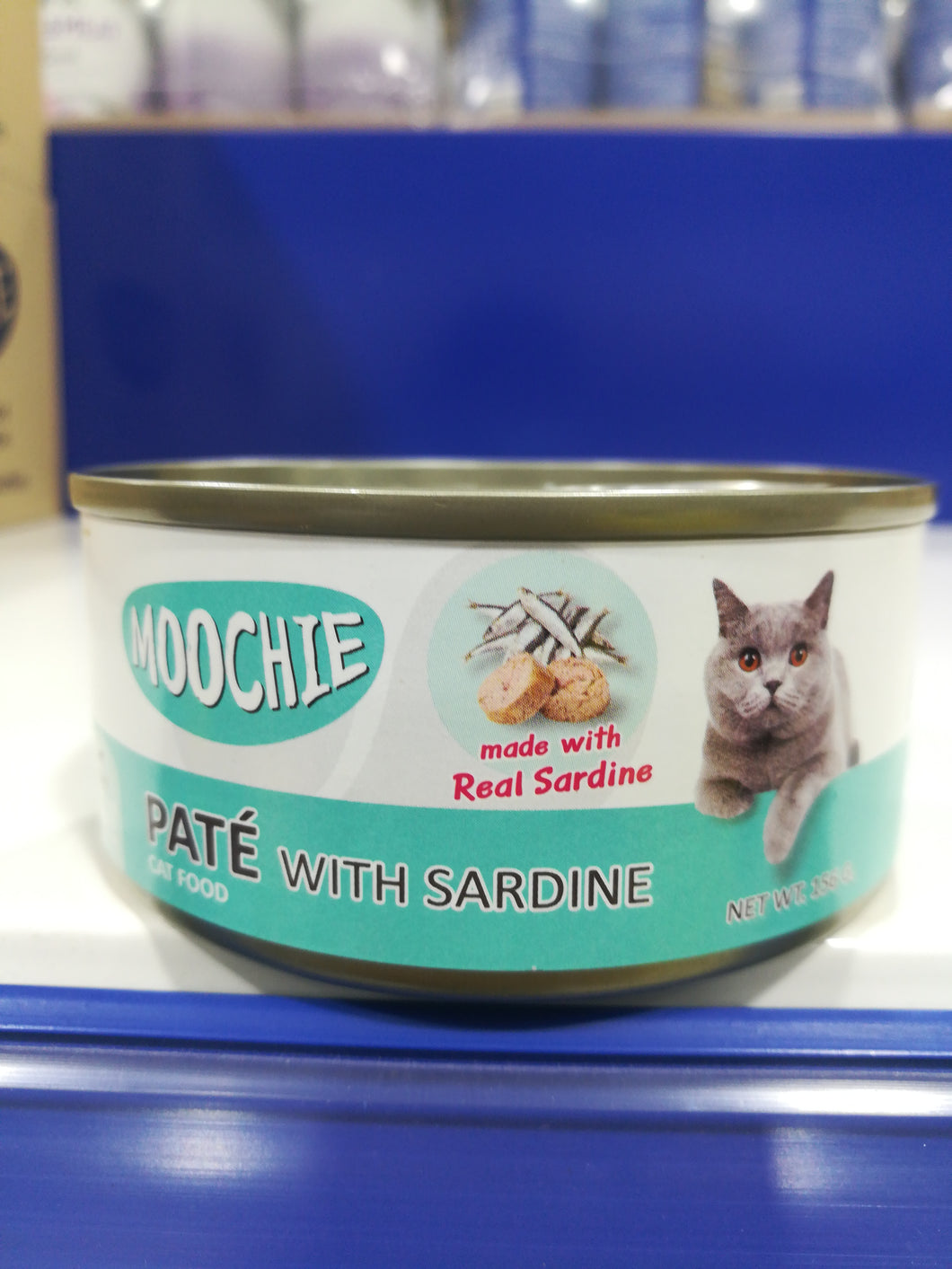 Moochie CAT FOOD  PATE  Sardine 156gX24pcs