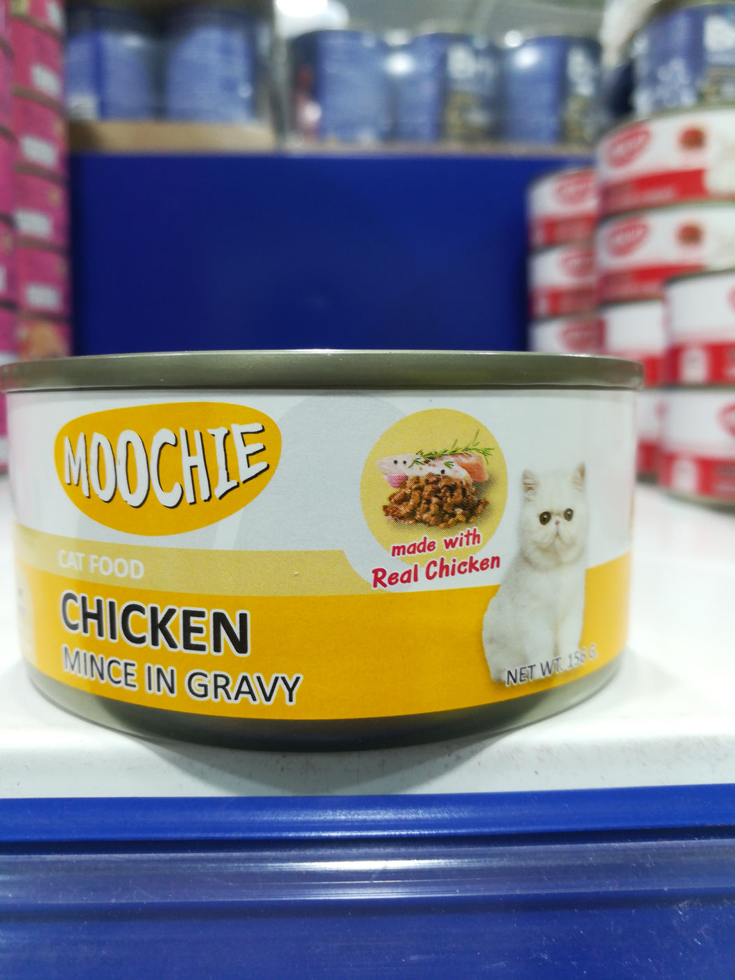 Moochie CAT Chicken Mince In Gravy 156g