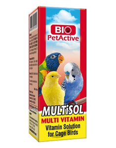 MULTI VITAMIN BIRDS 30ML (MULTISOL) 30MLX 6PIECS