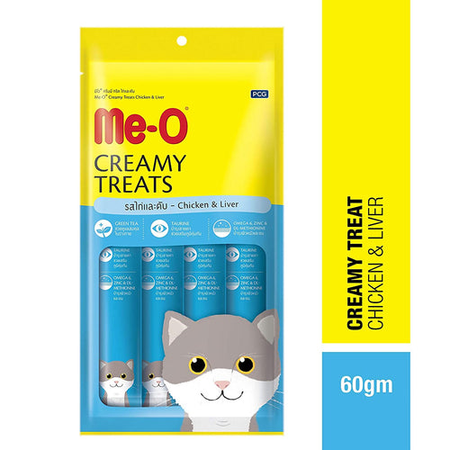 Me-o Creamy Treats Chicken & Liver / 12pkt (dzn)