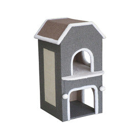 QQ81145 CAT TREE (HOUSE) SIZE 47X51X81CM