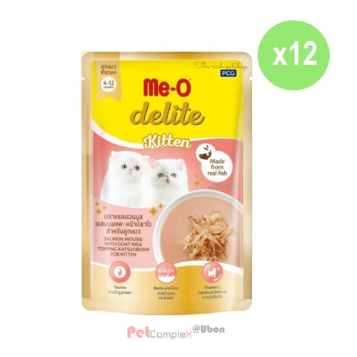 ME-0 DELITE KITTEN SALMON MOUSSE WITH GOAT MILK 80GR