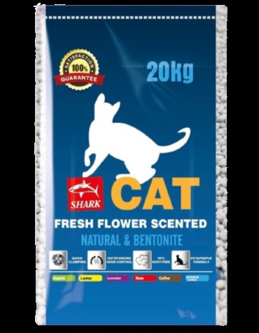 SHARK.Cat Litter Scented Apple.20kgX2BAG
