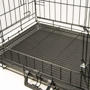 VA203-ELE.DOG WIRE CAGE SIZE . 76X53X61H CM