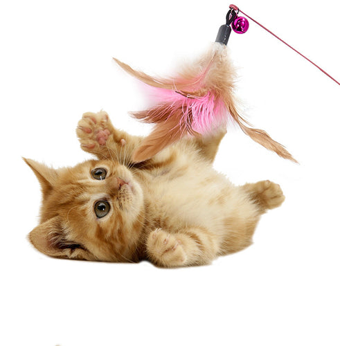 CAT TOY  PLAYING ROD 6953A