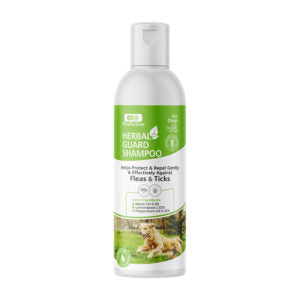 Herbal Guard shampoo for Dogs Antiseptic /repellent fleas & ticks 250ml