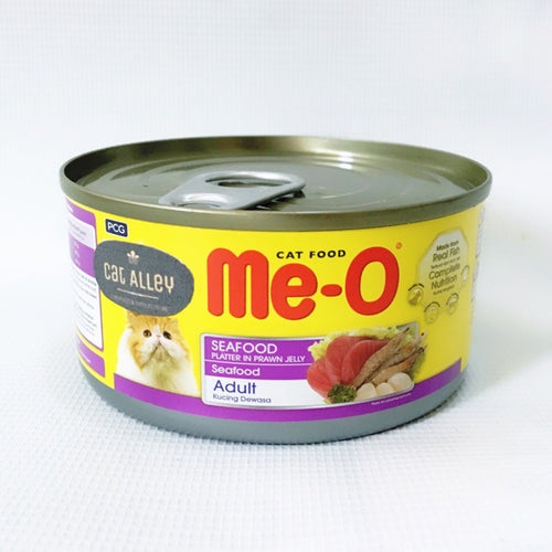 Me-o. Cat can food Seafood. 170g