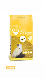 VAN CAT.  Cat litter Vanilla Perfumed.10kg