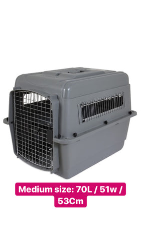 Sky Kennel 00200 AIRLINE APPROVED (IATA) Pet Carrier. 70L×51w×53H Cm