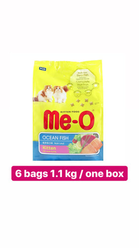 Me-o Dry Kitten food. 1.1kg ×6bag