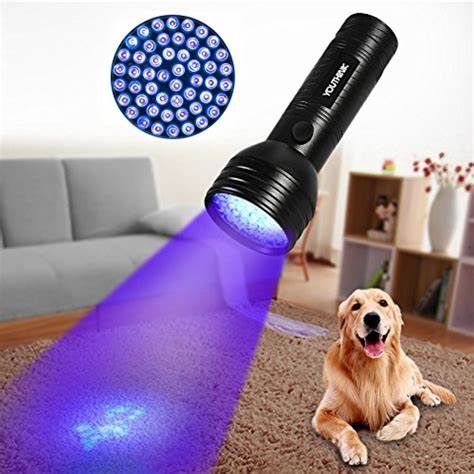 LED TORCH UV Flashlight Black Light , Vansky 51 LED Blacklight Pet Urine Detector for Dog/Cat Urine,Dry Stains,Bed Bug, Matching with Pet Odor Eliminator /BACTRIA