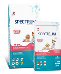 Spectrum puppy 32/ Small & Medium Breed  .3kg