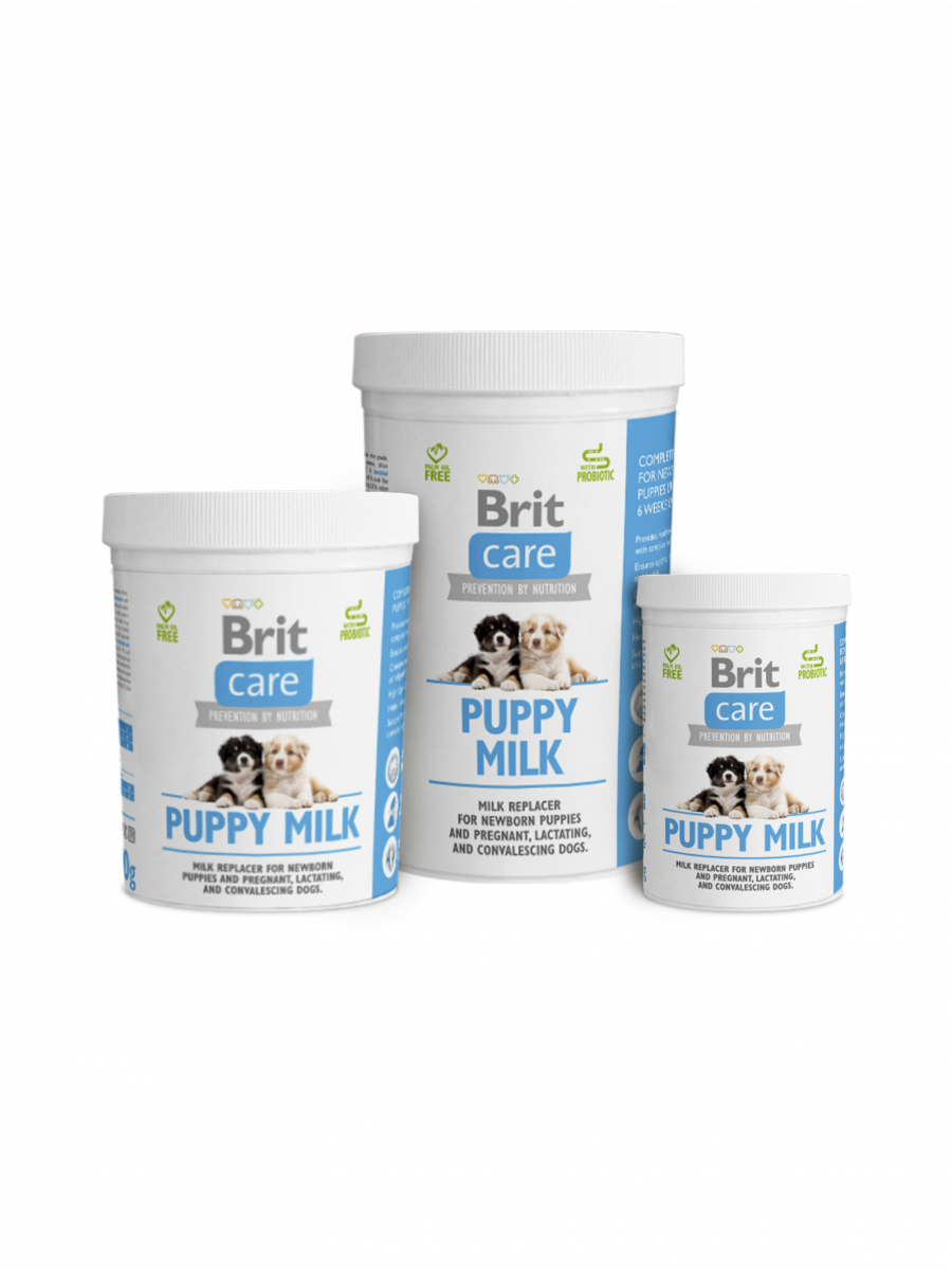 BRIT CARE PUPPY MILK REPLACER NEWBORN PUPPIES PREGANANT DOG 500GR Bahrain Agriculture Center