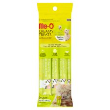 me-o creamy treat tuna with goat milk 15grx4