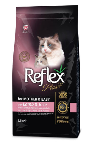 REFLEX PLUS MOTHER & BABY CAT FOOD 1.5KG