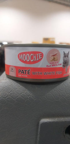 MOOCHIE CATFOOD CAN PATE WITH FISH  156GR