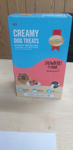 SmartHeart® Creamy Dog Treats Strawberry Flavor 15GX4 X12PKT