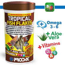 Load image into Gallery viewer, Compound feed in flakes for all kind of tropical aquarium fish 200GR